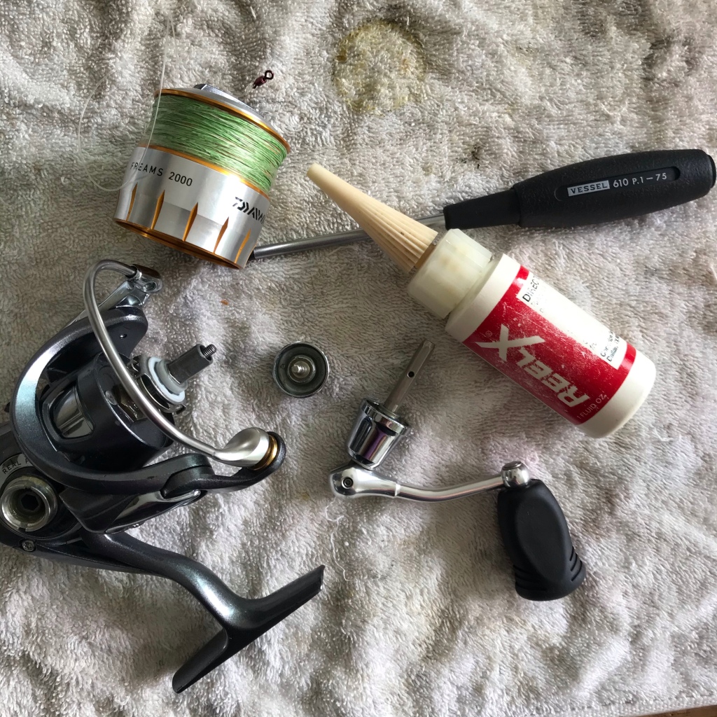 Daiwa Space Age Reel Greaser – The First Cast – Hook, Line and