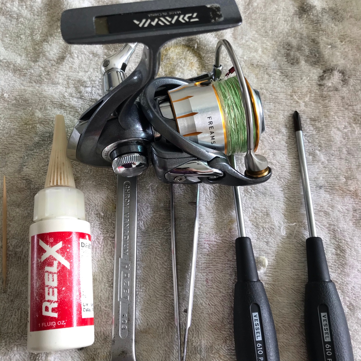 Simple Daiwa Spinning Reel Maintenance while you sit out Covid-19 at home