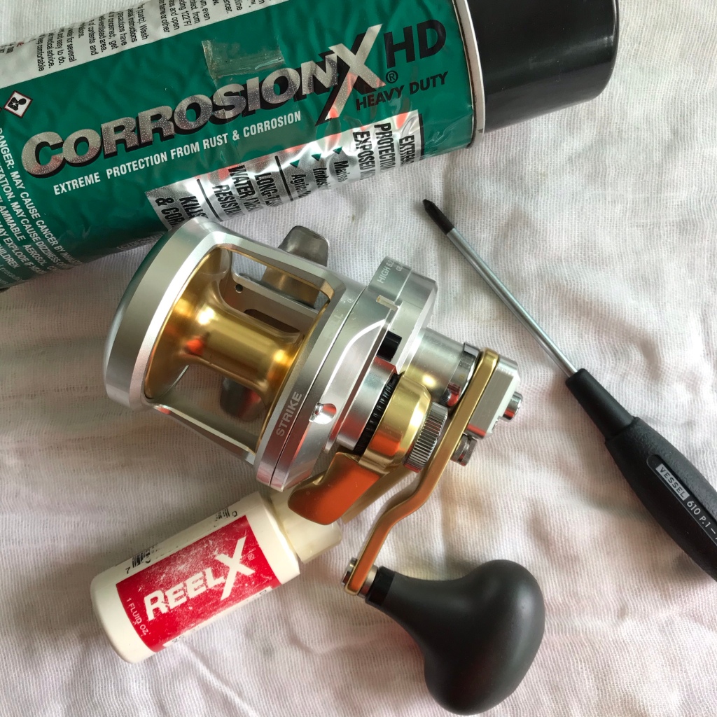 Simple Lubricating guide for Lever Drag reels